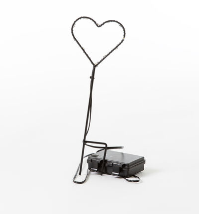 LED hjerte på pinne 28 cm LED hjerte på pinne 28 cm